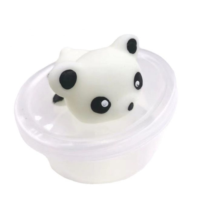Cute Mochi Squishy Panda Slow Rising Squeeze Healing Fun Kids Kawaii Toy Stress Reliever Anti stress 4 - Stress Ball