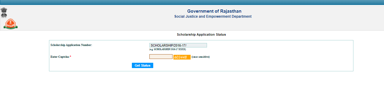 Rajasthan SSO Scholarship 2023 Application Form Eligibility Status