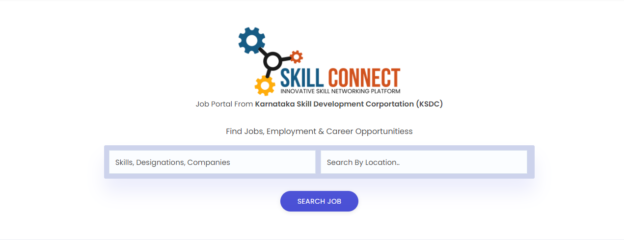 Search Job on the Skill Connect Portal