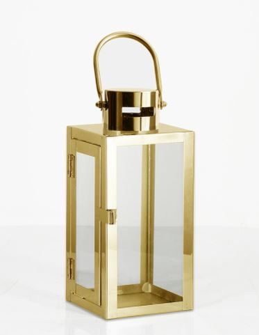 Gold Contemporary Lantern