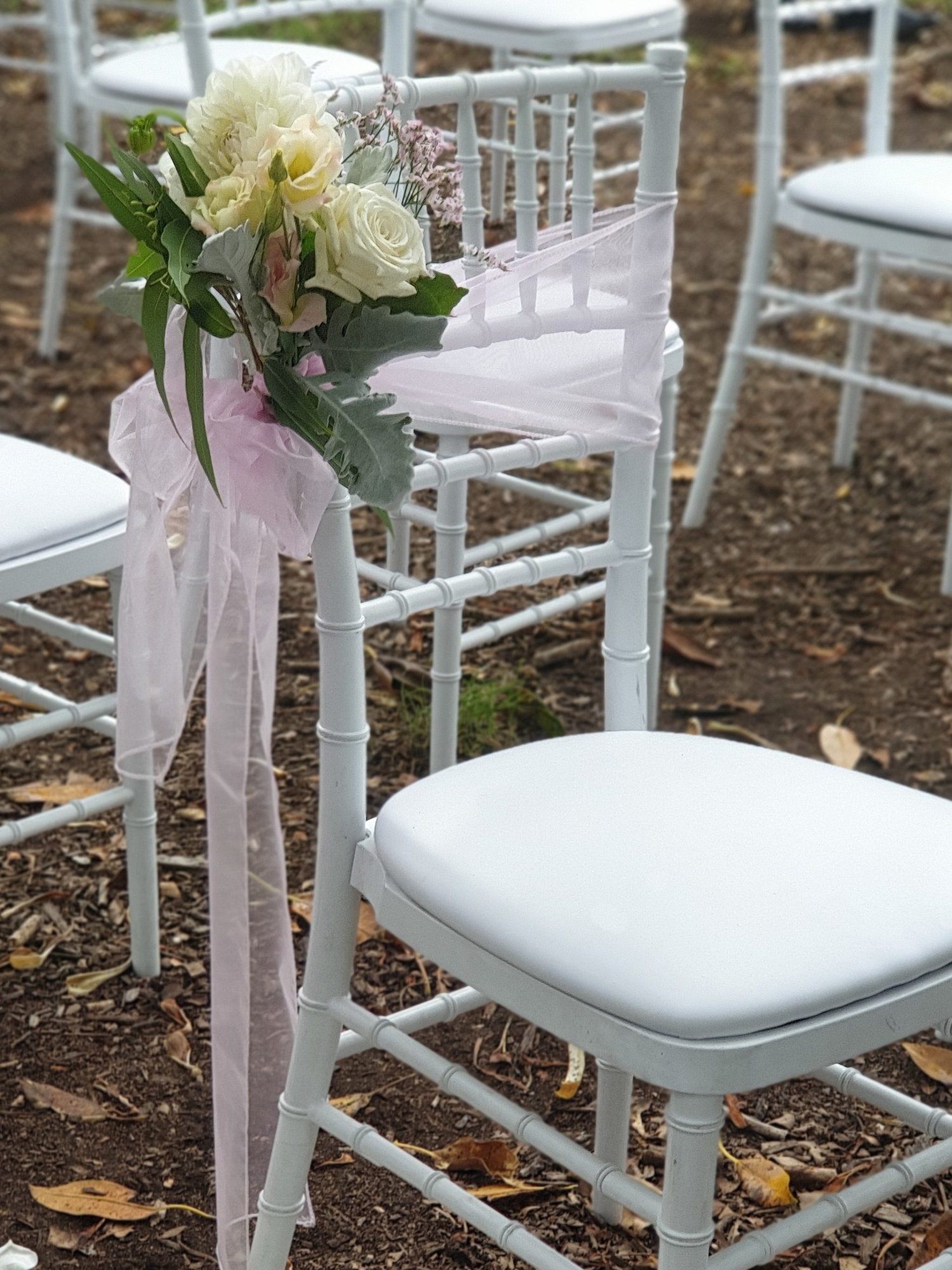 Aisle Chair Flowers