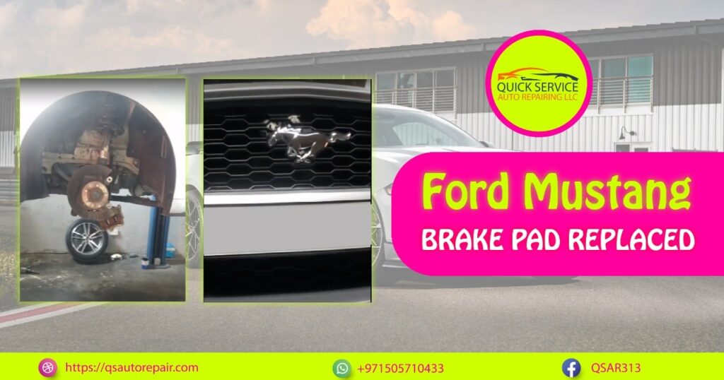 Ford Mustang Brake Pad Replace Service