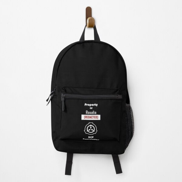 Property of Rosalia [REDACTED] SCP Foundation Backpack RB2510 product Offical rosalia Merch