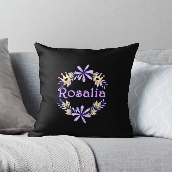Pretty Princess Rosalia Royal Crest Throw Pillow RB2510 product Offical rosalia Merch