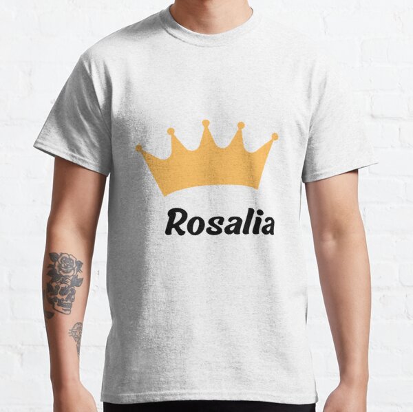 Rosalia Name Crown Classic T-Shirt RB2510 product Offical rosalia Merch