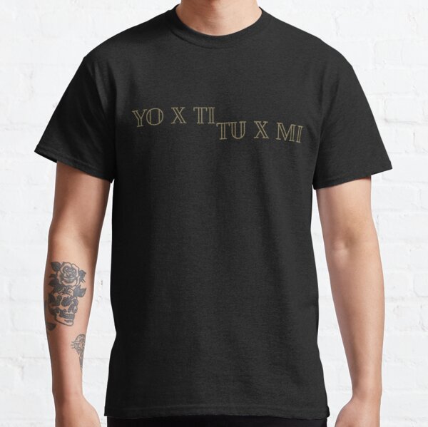 I x You, You x My Rosalia Ozuna Lettering Classic T-Shirt RB2510 product Offical rosalia Merch