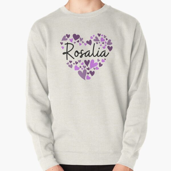 Rosalia, purple hearts Pullover Sweatshirt RB2510 product Offical rosalia Merch