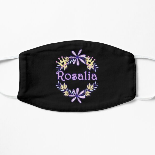 Pretty Princess Rosalia Royal Crest Flat Mask RB2510 product Offical rosalia Merch