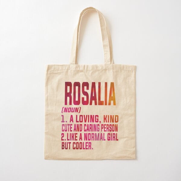 Definition Of Rosalia in Fulcolor    Cotton Tote Bag RB2510 product Offical rosalia Merch