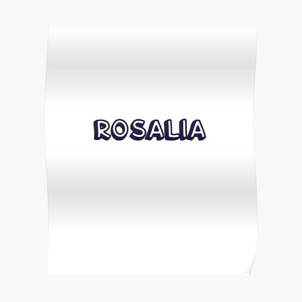 ROSALIA Poster RB2510 product Offical rosalia Merch