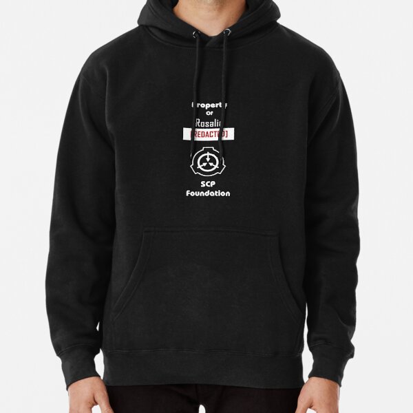 Property of Rosalia [REDACTED] SCP Foundation Pullover Hoodie RB2510 product Offical rosalia Merch