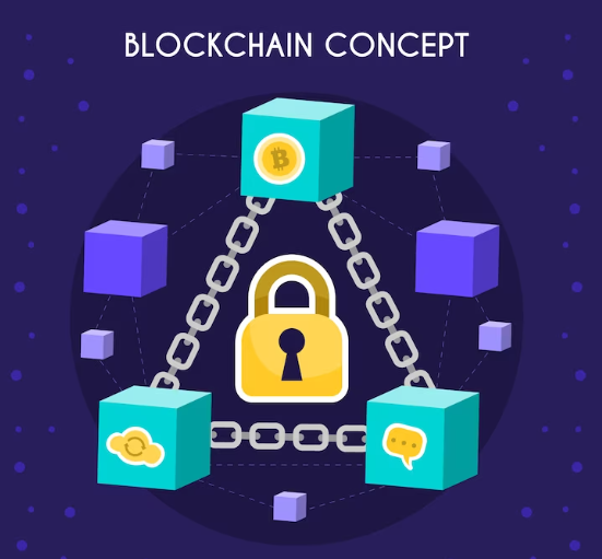 Blockchain concept