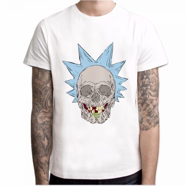 Skull Rick Sanchez T-shirt