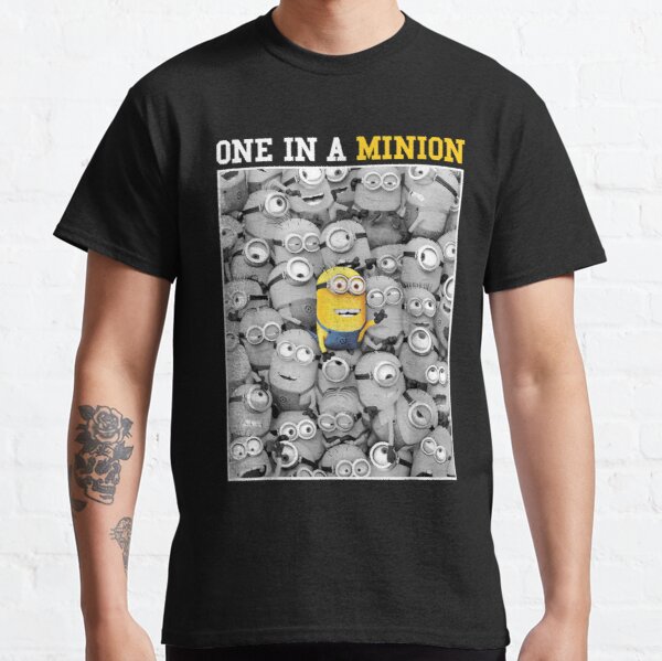 Minions Merch – Funny One In A Minion Printed T-Shirt