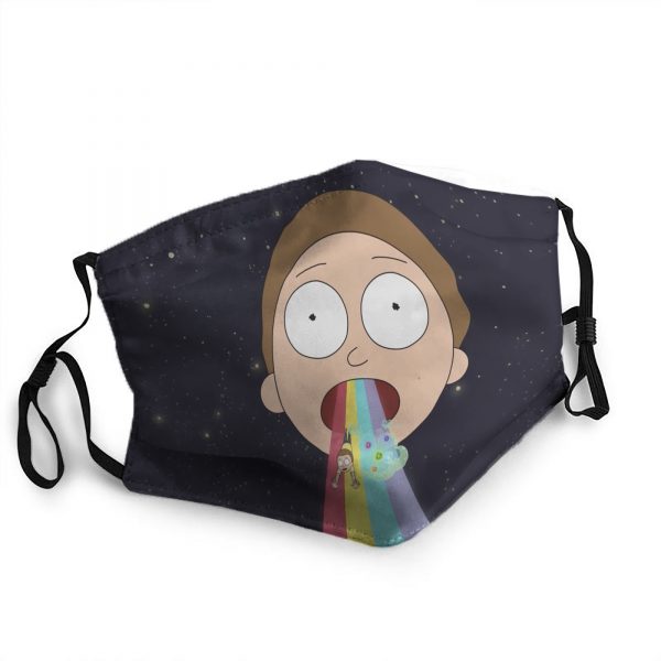 Morty Smith Rainbow Mask