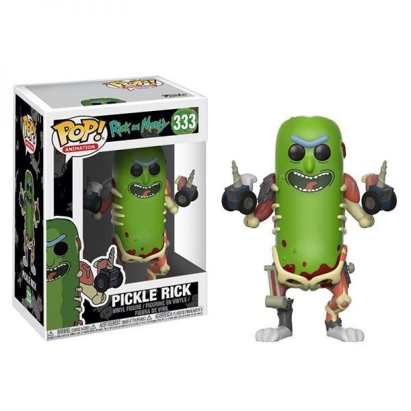 Rick Sanchez Cartoon Action Figure