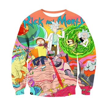 Rick And Morty Explore Sweatshirt