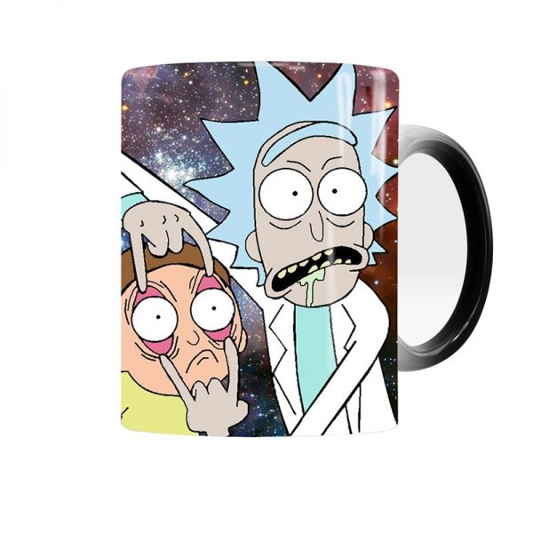 Magic Rick and Morty Mug Changing Color Mug