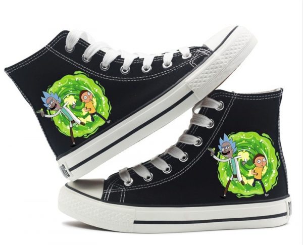 Rick And Morty Basic Converse Shoes