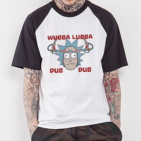 Wubba Lubba Dub Dub Rick Raglan T-shirt
