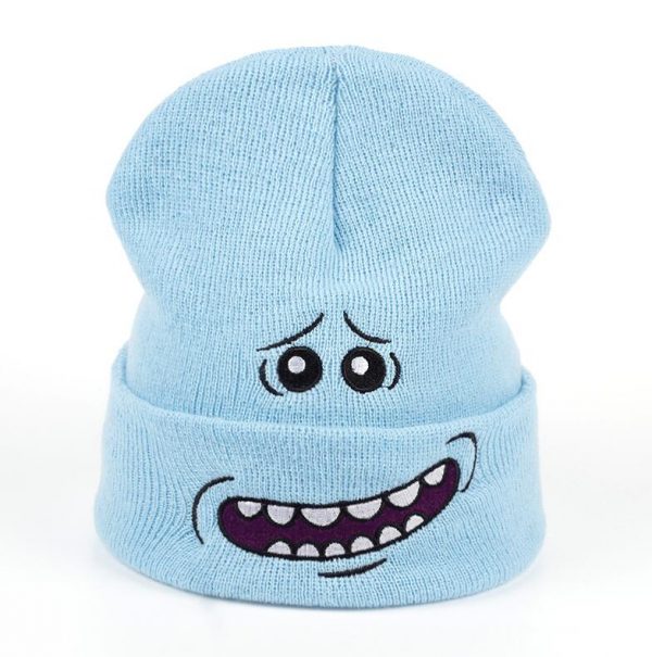Cute Mr. Meeseeks Winter Knitted Hats