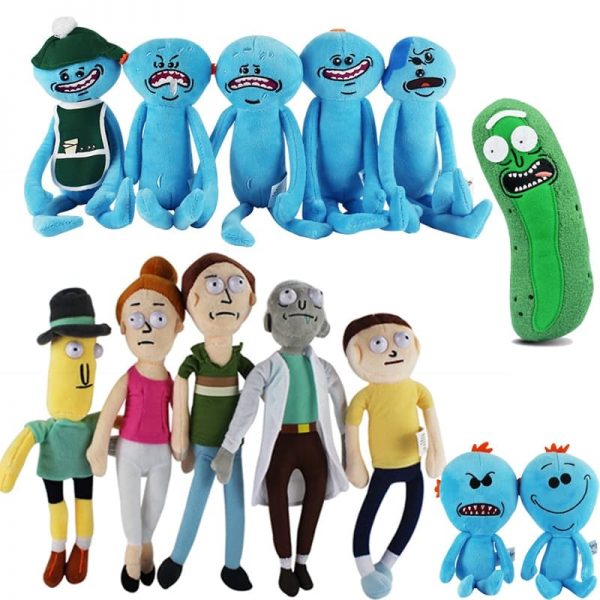13 Style New Animation Rick and Morty Plush