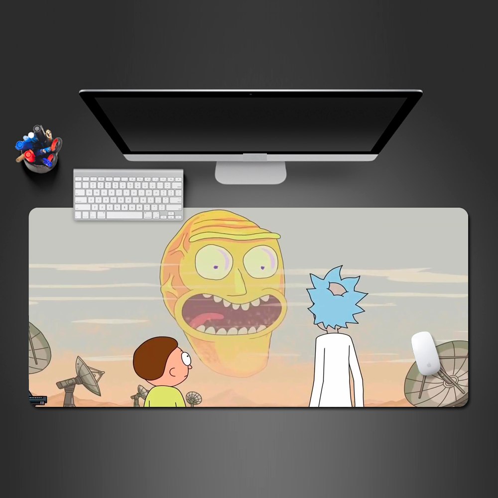 Rick And Morty Breaking Bad Mouse Pad