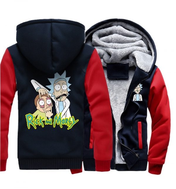 New Rick and Morty Coat Jacket
