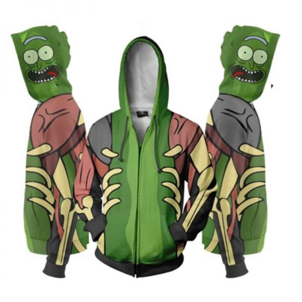 Rick and Morty Cool 3D Print Jacket