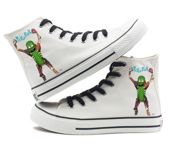 2020 New Pickle Rick Converse Shoes