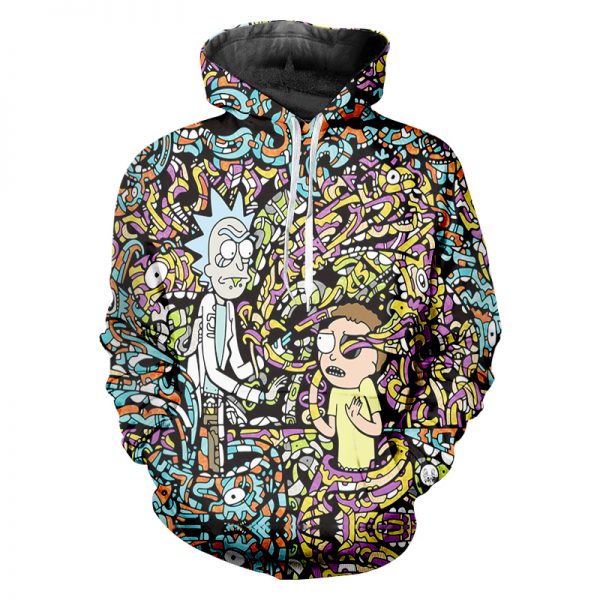 RIck And Morty New Item Hoodie