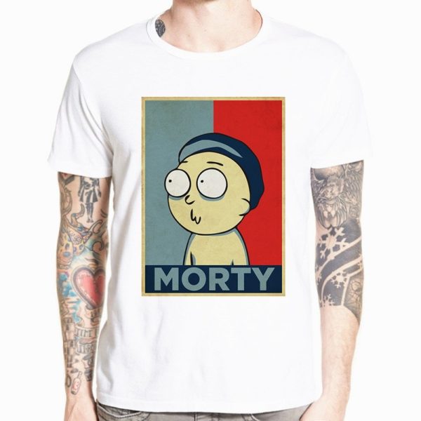 Blue & Red Morty T-shirt