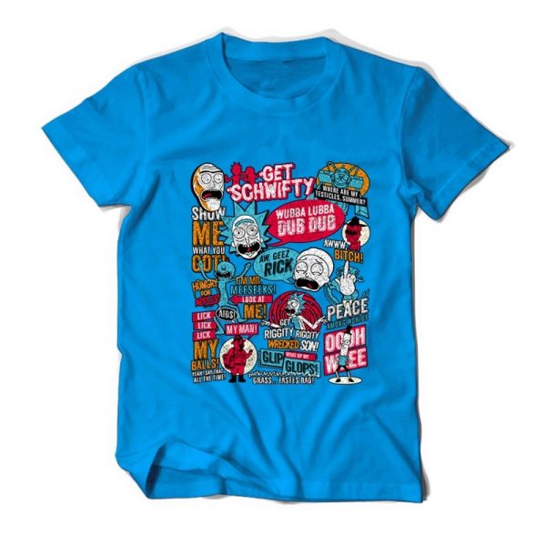 Rick and Morty Anime Style T-shirt