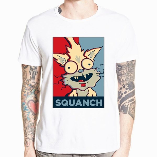 Blue & Red Squanch T-shirt