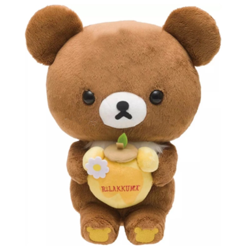 Kawaii Honeypot Rilakkuma Chairoikoguma Plush Toy Bear Stuffed Animals 28cm Cute Plushie Kids Toys for Girls - Mini Billiard Table