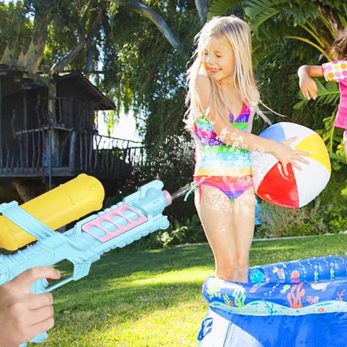 Kids Water Watergun High Capacity Summer Swimming Pool Beach Outdoor Water Fighting Toy Water Shooter Toys 2 - Water Gun