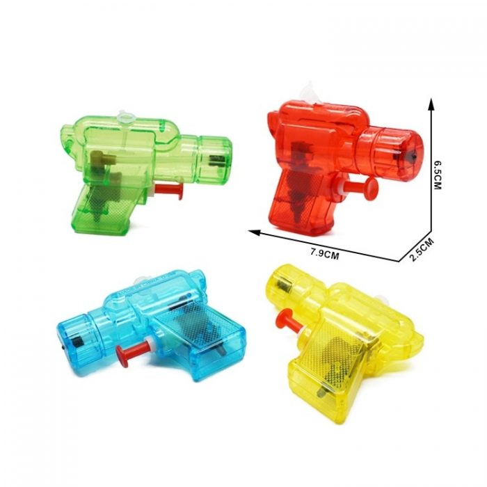 Mini Color Transparent Plastic Water Gun Summer Beach Children Outdoor Chase Play Games Leisure Entertainment Toys 5 - Water Gun