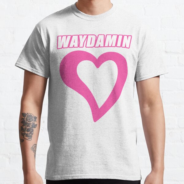 Waydamin Merch Way Damin Heart Classic T-Shirt RB2109 product Offical waydamin Merch