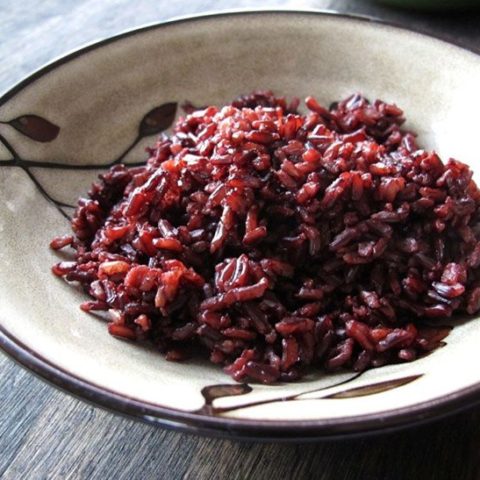Black Rice in Rice Cooker Recipe