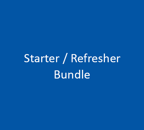 Starter Refesher Bundle Waters Training