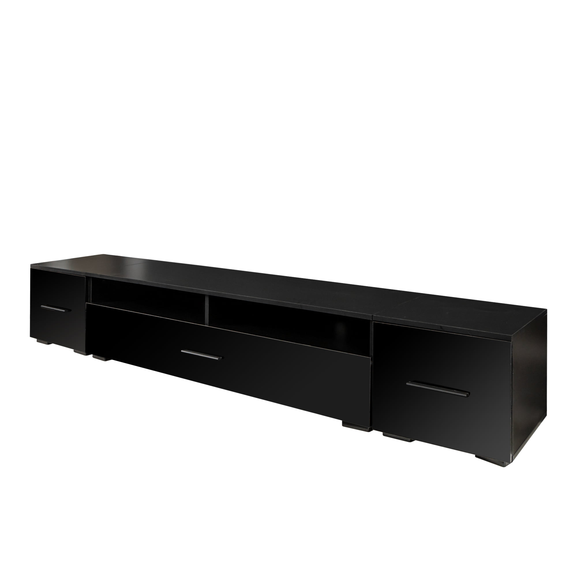 Minimalist Design TV Stand With Color Changing LED Lights - WF295802AAB