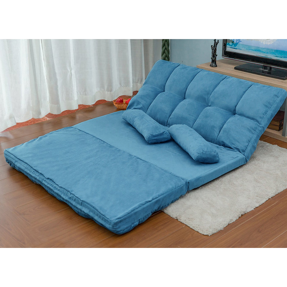 Double Chaise Lounge Sofa With Two Pillows - PP036317CAA