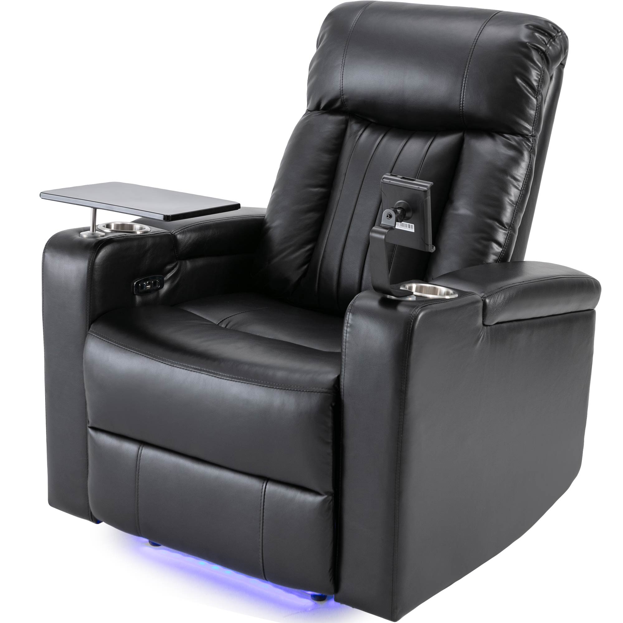 Power Motion Recliner with USB Charging Port and Hidden Arm Storage - SG000710AAB