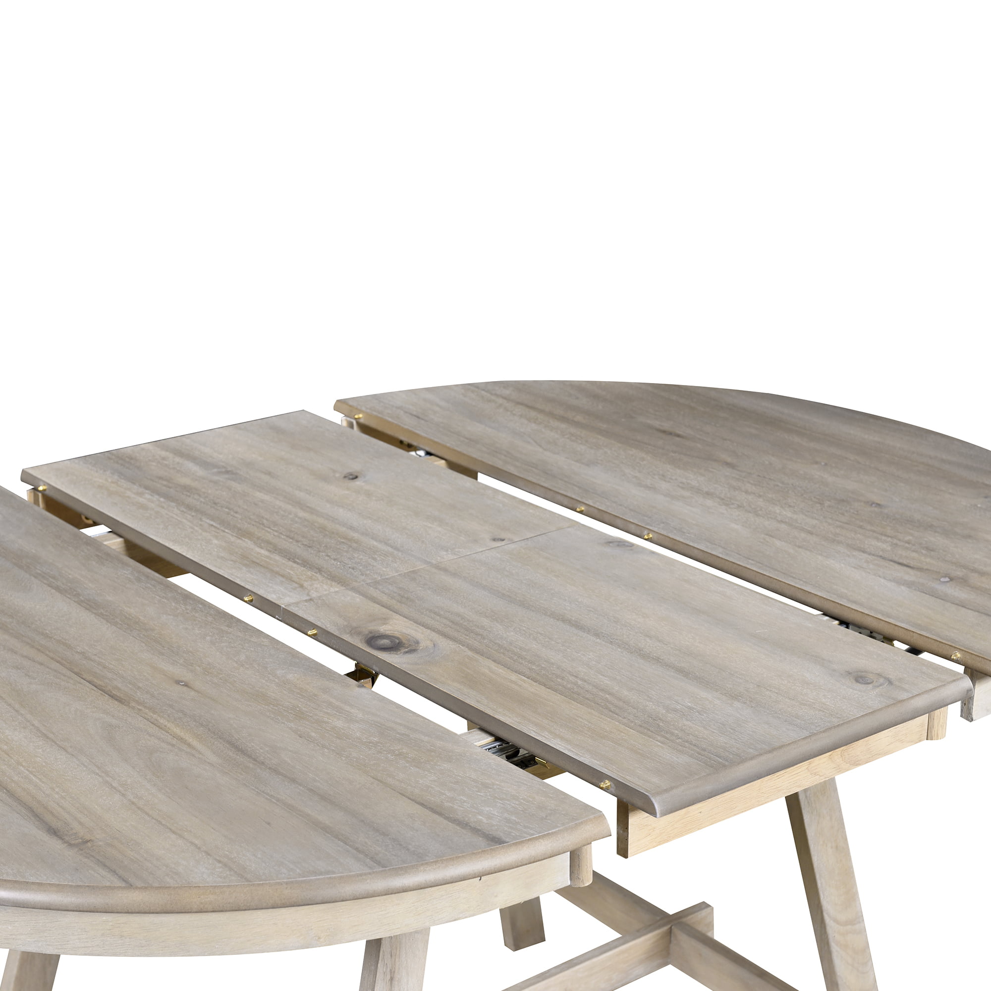 Wood Round Extendable Dining Table - WF299347AAD
