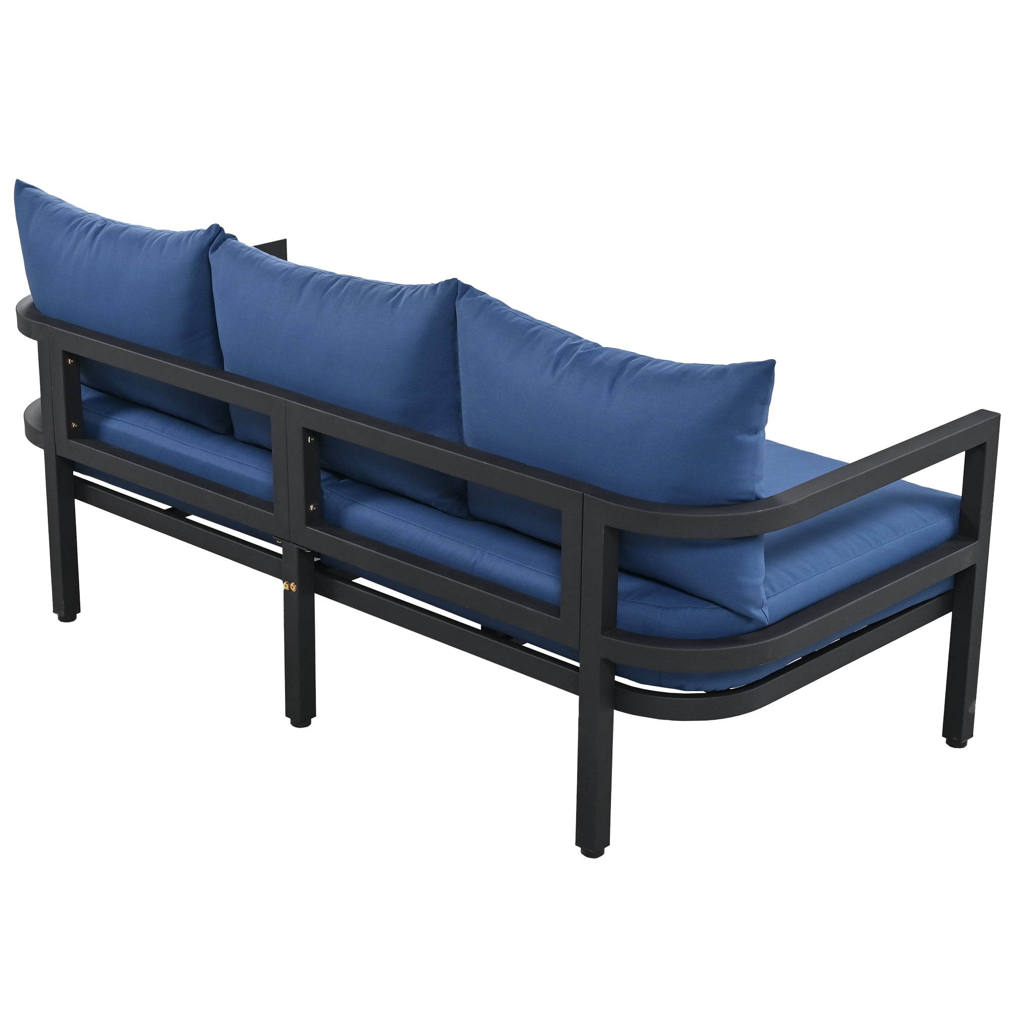 Multi-Person Outdoor Steel Sofa Set - WY000333AAC