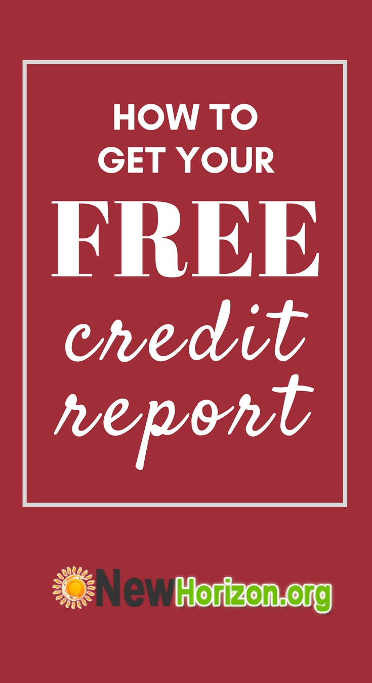 how to get your free credit report