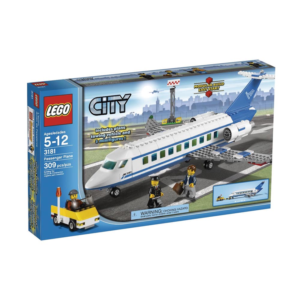 Lego passenger hot sale plane set