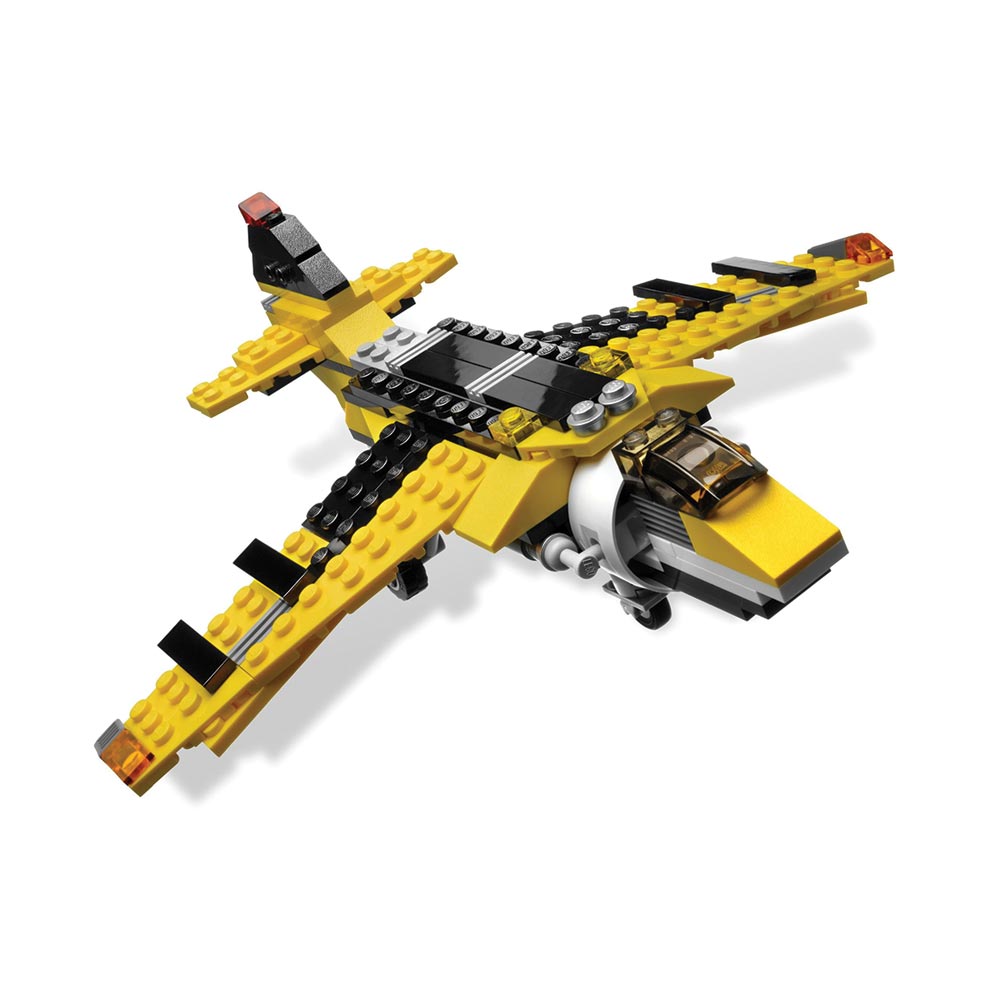 Lego creator yellow plane hot sale