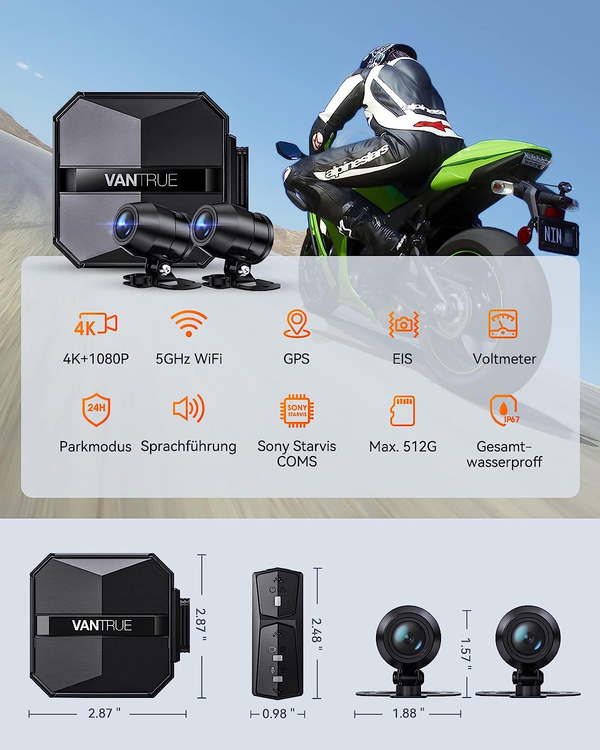 Vantrue Falcon 1 F1