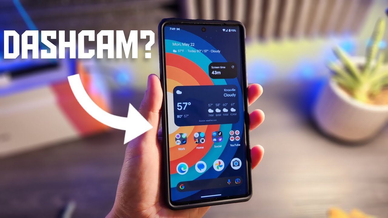 transformez votre google pixel en dashcam! plus besoin de caméra embarquée coûteuse !
